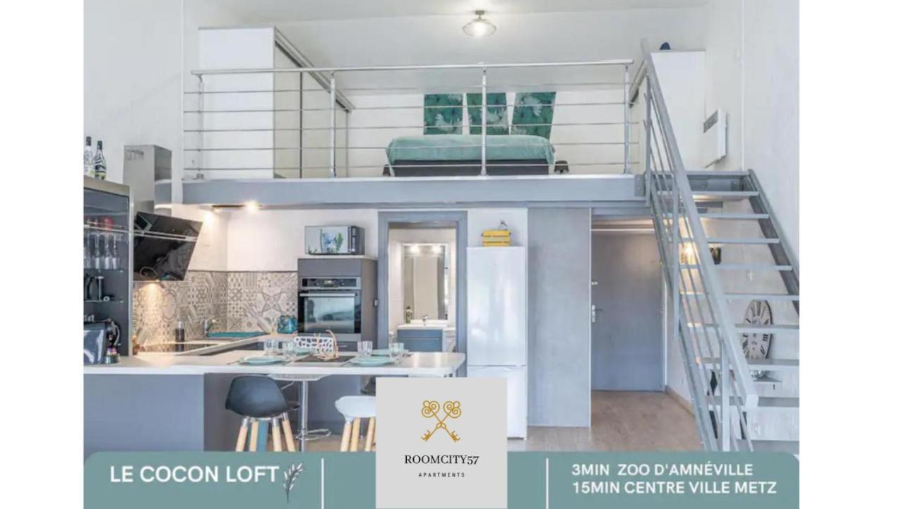 Le Cocon Loft Metz Luxembourg Un-Sejour-A-Part Amnéville Exterior foto